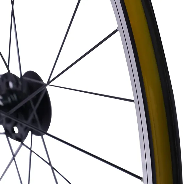 Mountain Bike Wheelset Bike Wheels Aluminum Alloy Rim Disc Brake MTB Wheelset, Quick Release Front Rear Wheels