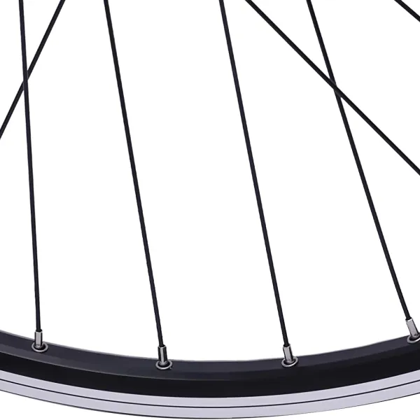 Mountain Bike Wheelset Bike Wheels Aluminum Alloy Rim Disc Brake MTB Wheelset, Quick Release Front Rear Wheels