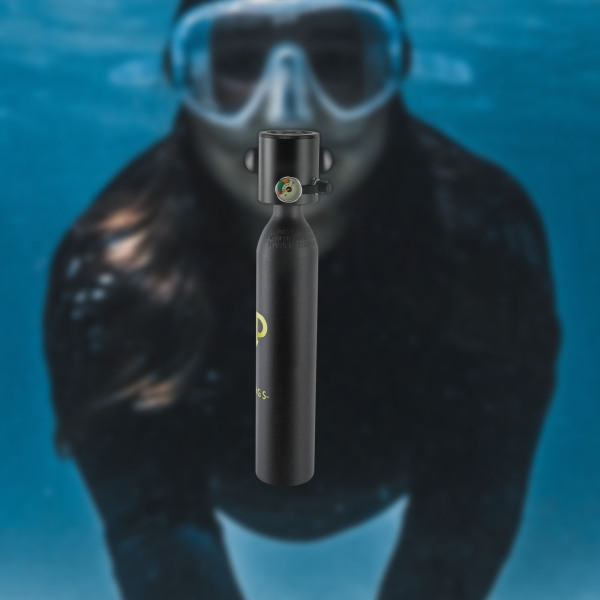Mini Inflatable Diving Tank for Divers Underwater Breathing Equipment Diving Cylinders with 5-10 Minutes Diving Oxygen Tank