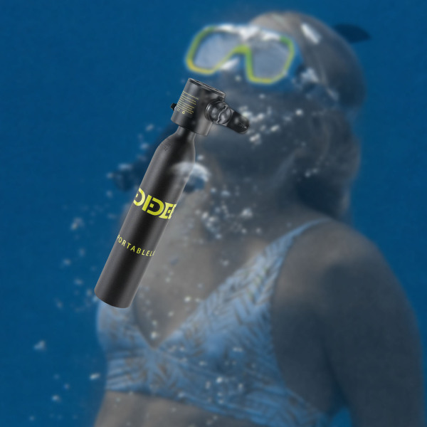 Mini Inflatable Diving Tank for Divers Underwater Breathing Equipment Diving Cylinders with 5-10 Minutes Diving Oxygen Tank