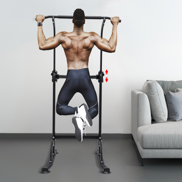 Power Tower Pull Up Bar Station Workout Dip Station for Home Gym Strength Training Fitness Equipmen Power Tower Pull Up Bar Station Workout Dip Station for Home Gym Strength Training Fitness Equipmen