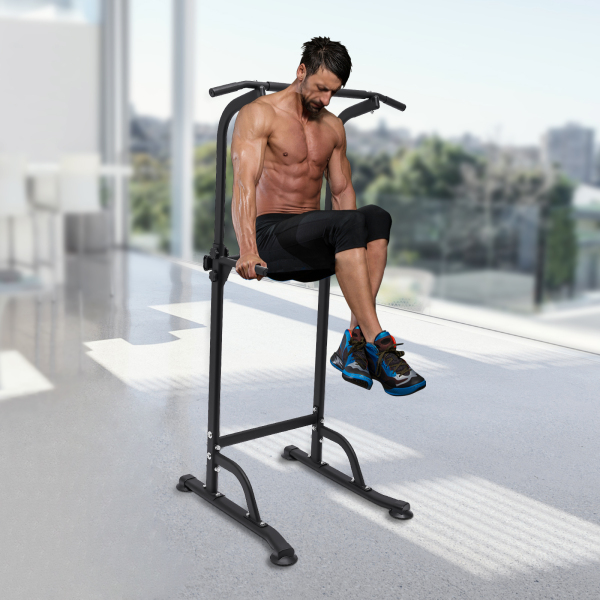 Power Tower Pull Up Bar Station Workout Dip Station for Home Gym Strength Training Fitness Equipmen Power Tower Pull Up Bar Station Workout Dip Station for Home Gym Strength Training Fitness Equipmen