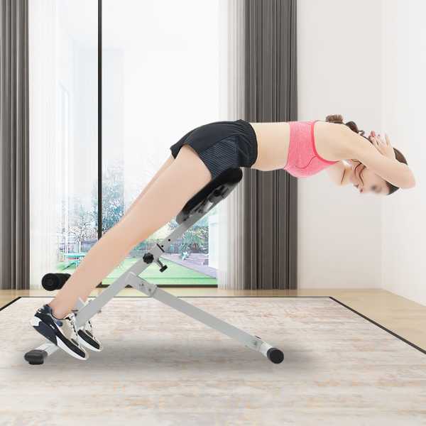 Folding Hyperextension Bench Roman Chair, Adjustment 39-45" Roman Bench Back Extension Machine for Home Gym Load 330lbs Folding Hyperextension Bench Roman Chair, Adjustment 39-45" Roman Bench Back Extension Machine for Home Gym Load 330lbs