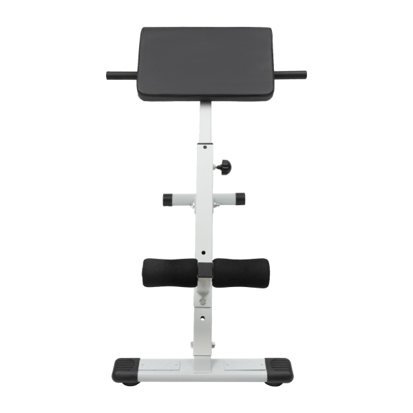 Folding Hyperextension Bench Roman Chair, Adjustment 39-45" Roman Bench Back Extension Machine for Home Gym Load 330lbs Folding Hyperextension Bench Roman Chair, Adjustment 39-45" Roman Bench Back Extension Machine for Home Gym Load 330lbs