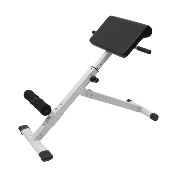 Folding Hyperextension Bench Roman Chair, Adjustment 39-45" Roman Bench Back Extension Machine for Home Gym Load 330lbs Folding Hyperextension Bench Roman Chair, Adjustment 39-45" Roman Bench Back Extension Machine for Home Gym Load 330lbs
