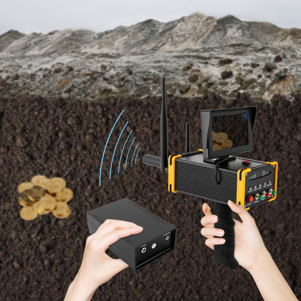 Metal Detector Gold Finder Underground Metal Scanner with High Definition Screen