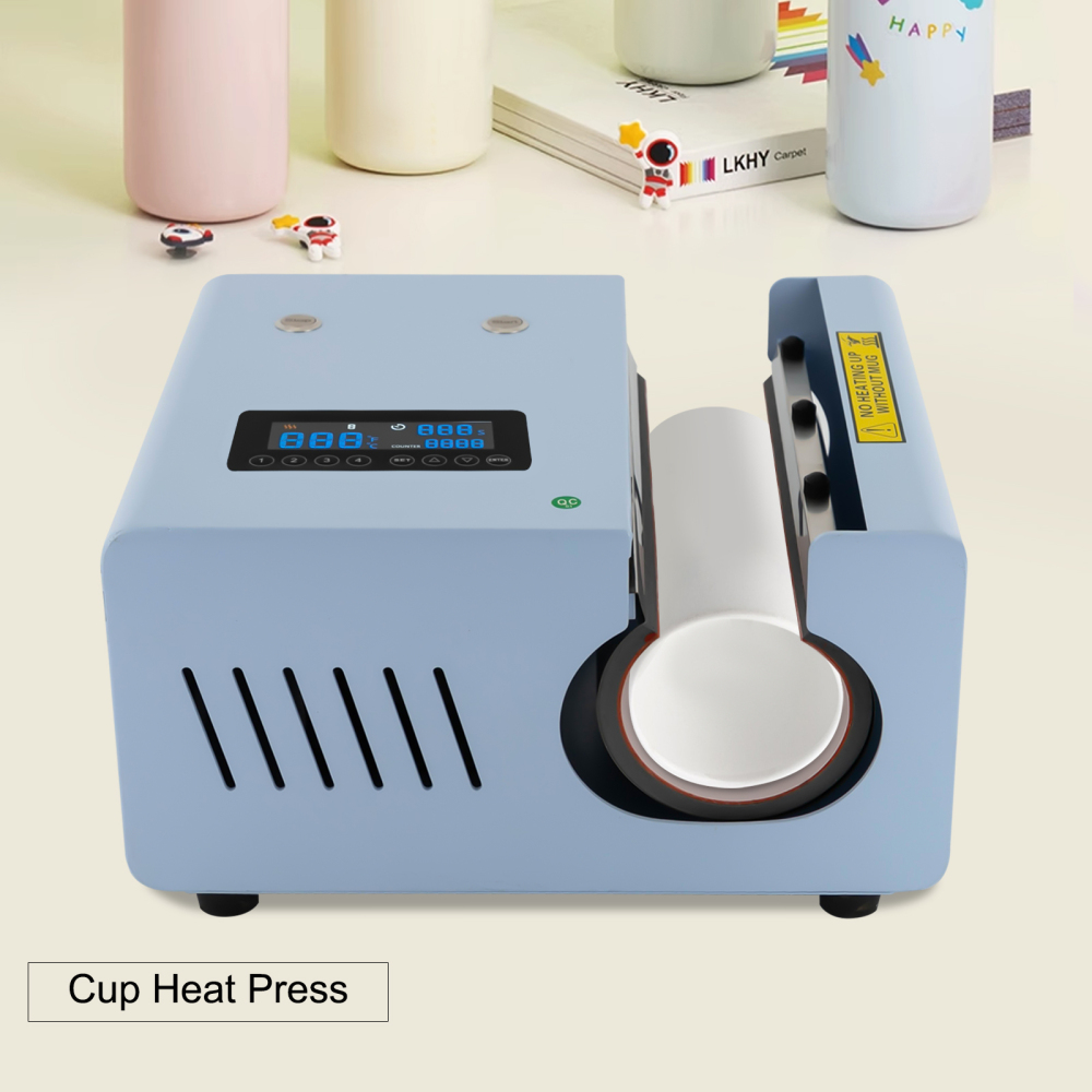 Automatic Tumbler Heat Press Machine Electric Mug Press Heat Machine DIY Cup Presser 500W Straight Glass Cups Mugs Cylinder Cups Blue Automatic Tumbler Heat Press Machine Electric Mug Press Heat Machine DIY Cup Presser 500W Straight Glass Cups Mugs Cylinder Cups Blue